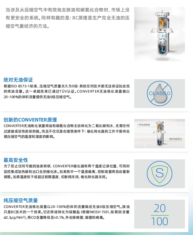 无油催化机的优势